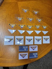 NJ STFA - HUGE Lot - Inside / Outside UV Decals - STFA plastic Collecter Cards
