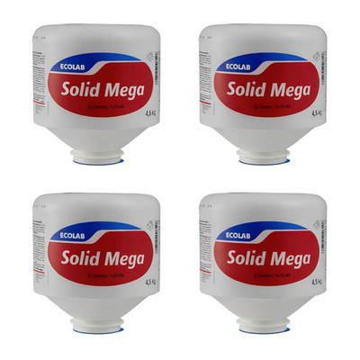 Solid Mega Maschinenspülmittel 4 Kartuschen ECOLAB - 4,5kg (9005880)