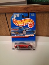 1999 Hot Wheels #675 First Editions 7/26 PONTIAC RAGEOUS Red w/Black Roof Varia