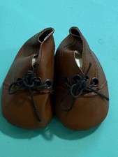 Fibre Craft Children of America doll brown boots booties