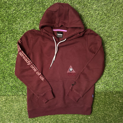 Twitch Maroon  One of Us  Hooded Sweatshirt Hoodie Size M