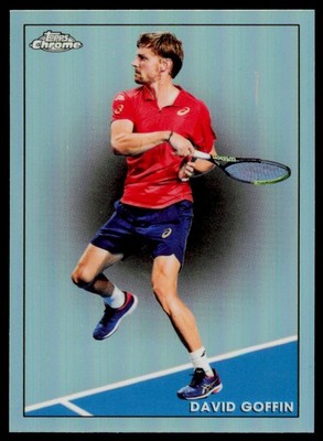 2021 Topps Chrome David Goffin 26 Refractor