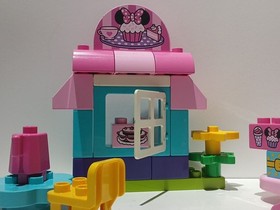 Duplo Lego 10830 Minnie Mouse Cafe 100% Complete Set (No Box/instructions)