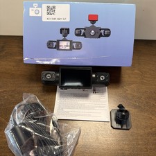 3 Lens 360 Degree Dashcam 4K Front 1080P Side Rear Car Recorder with Bracket