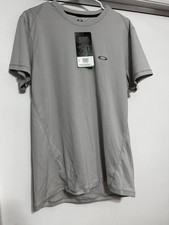 Oakley Hydrolix Base Shirt Light Grey Mens Size Large