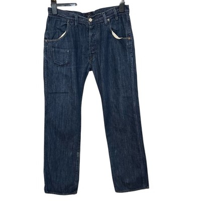 Paul Smith Jeans W32R Dark Wash Straight Leg Denim Designer Herren Blau