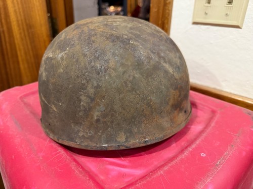 ORIGINAL WWII BRITISH CANADIAN COMMON WEALTH AIRBORNE PARATROOPER JUMP HELMET-