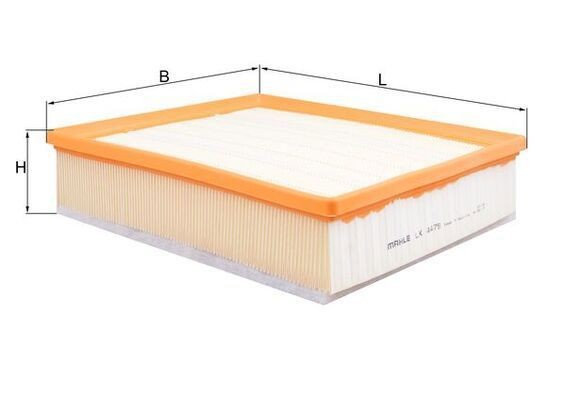 MAHLE LX 4479 Air Filter Fits Man TGE Van Platform/Chassis BUS VW Crafter Van