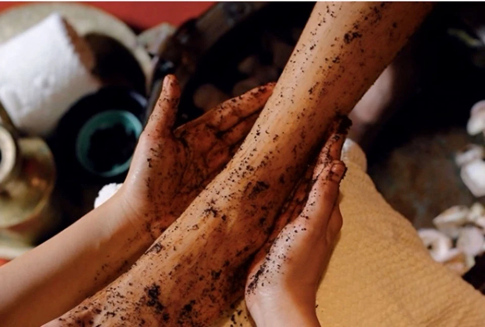 Body Scrub Charcoal Collagen Stem Cells Niacinamide - Tone Firm Rejuvenate 8.5oz - Image 3 of 4