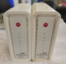 Lot of 2 Arris Surfboard Docsis 3.0 Cable Modem  Wifi Routers SBG6700-AC