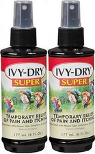 2 Pack Ivy-Dry SPRAY Itch Relief 6 Oz (177 ml) Each Fast Shipping