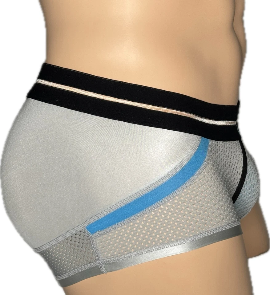 Rounderbum Men's Padded Package enhancer Trunk Boxer Brief Size M Underwear - Image 2 of 3