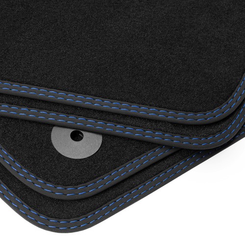 Doppelziernaht Fußmatten passend für Mitsubishi Space Star 2 FL ab bj