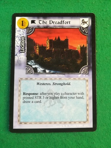 A GAME OF THRONES CCG - (A FLIGHT OF DRAGONS) SINGLE RARE CARDS - Picture 41 of 49