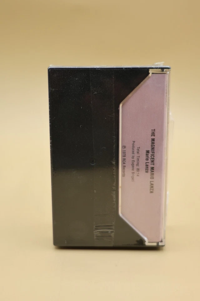 (RARE) MARIO LANZA - The Magnificent Mario Lanza - 1978 Cassette- RCA RECORDS Foto 2 de 3