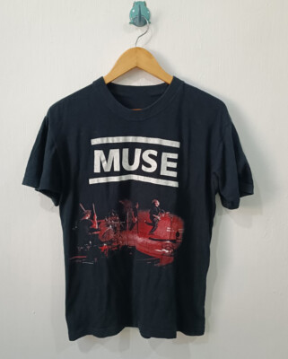Muse Band In Concert Black Cotton Size S-234XL T-Shirt Adults KK086