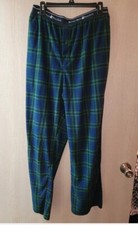 Men's Beverly Hills Polo Club Soft Plaid Pajama Pants 100 Polyester Size XLARGE