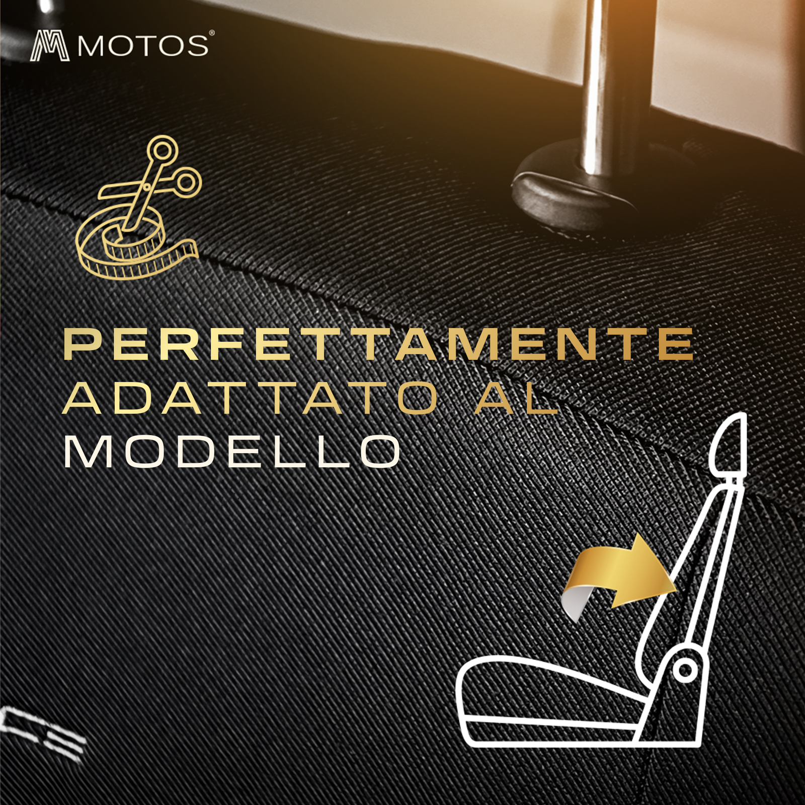 Coprisedili Elegance Su Misura per SEAT foto 4
