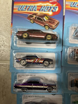 Collection Complète Hot Wheels Ultra Hots Série 8/8 - Édition Exclusive USA Target - Boîtes Neuves