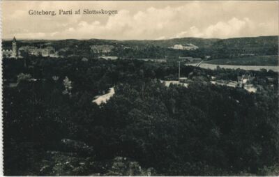 CPA AK GOTEBORG Parti af Slottsskogen SWEDEN (111997)