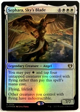 MTG Sephara, Sky's Blade FOIL Commander Masters 0054 NM