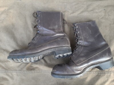Military Boots of the Netherlands army Model M/66 size 42 B | eBay