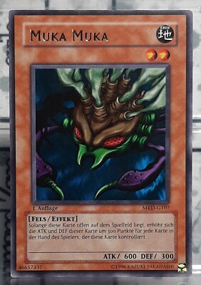 YUGIOH Vintage - Muka Muka - Rare - MRD-G107 - Metal Raiders - DE/EX