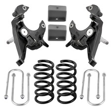 5 4 Drop Lowering Kit W Spindles Springs For Chevy S10 2wd V6 1982-2004