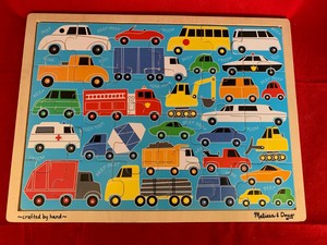 melissa and doug vehicle puzzle