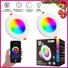 Smart Recessed Lighting  4 Inch Color Changing 12W LED Downlight Ceiling Light