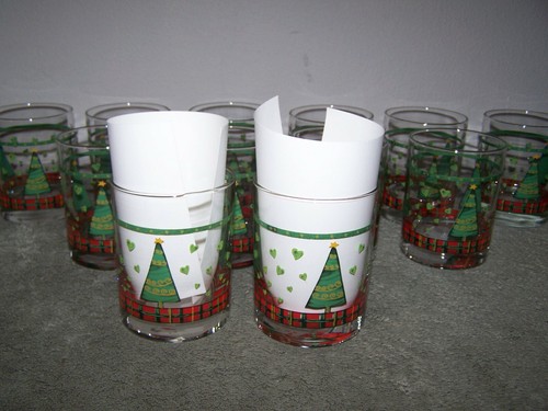 (12) Libbey's Heritage Mint Mingles Christmas Rocks Beverage Tumblers 13 Oz - Picture 6 of 6