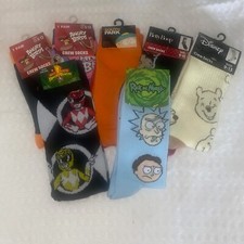 Socks Crazy Fun Graphic Novelty Gift Wacky Silly Odd Wild Funny Mens