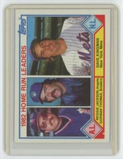 1983 Topps Reggie Jackson/Gorman Thomas/Dave Kingman .  California