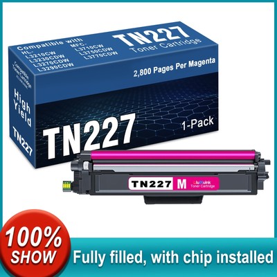Compatible TN227M TN223M Magenta Toner for Brother HL-L3270CDW 1-Pack