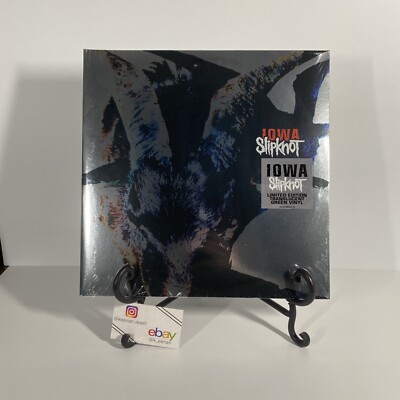 Slipknot - Iowa Translucent Green Limited Edition Vinyl 2LP Record