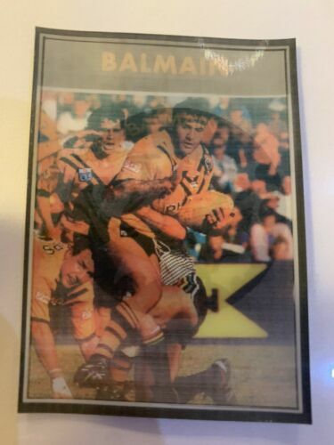 T14. #2. 1984 SCANLENS RUGBY LEAGUE STICKERS - 4 BALMAIN TIGERS, 5