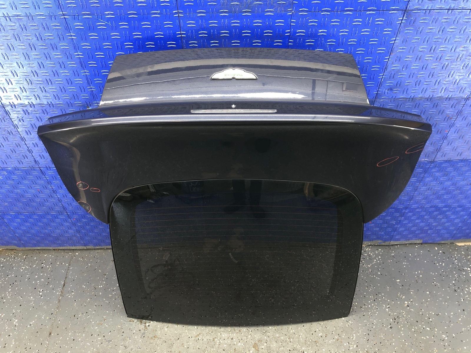 2006-2018 ASTON MARTIN VANTAGE V8 REAR TRUNK DECK HATCH LID BLUE SAPPHIRE OEM