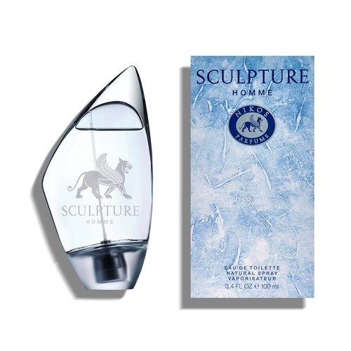 Sculpture Cologne Men Perfume by Nikos Eau De Toilette Spray 3.4 oz EDT 100 ml - Picture 3 of 4