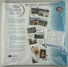 Creative Memories 12x12 White Scrapbook Pages RCM-12S 15 Sheets Old Style NOS