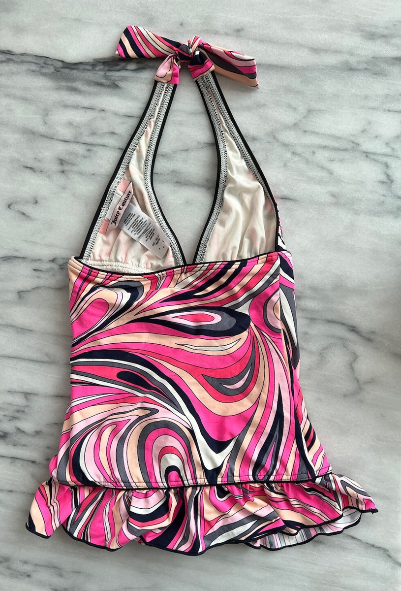 Juicy Couture Designer Girl's One Piece Swim Suit sz 4T Pink
