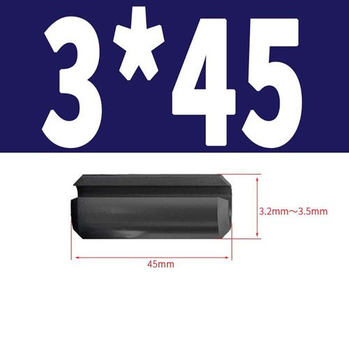 Black Spring Pins Split Tension Roll Pin 65 Mn steel M1.5 M2 M2.5 M3 M4 M5-M12 - Picture 65 of 156