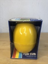 Vtg TUB CUB Wash  n Play 1980 Sponge ANIMAL in EGG No. 59658 NOS Made In USA