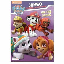 Nickelodeon Paw Patrol Jumbo Coloring  Activity Book, Children Kids Boys Girls