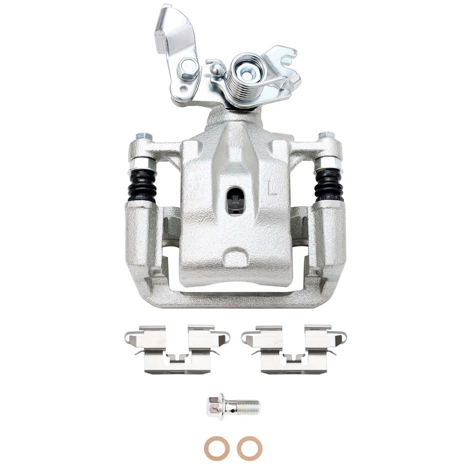 Pinzas de freno de disco traseras con soporte para Ford Fusion Lincoln MKZ Mercury Milan Foto 3 de 4