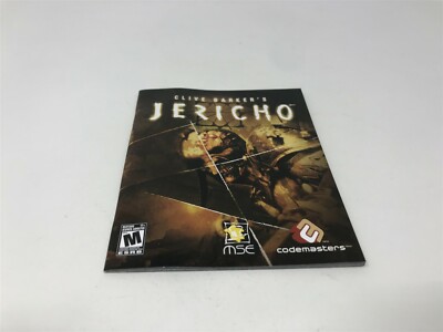 Clive Barker s : Jericho - Sony Playstation 3 PS3 - Instruction Manual French