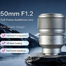 SongRaw AF 50mm F1.2 MS Large Aperture Full Frame Lens for Sony FE-mount Cameras