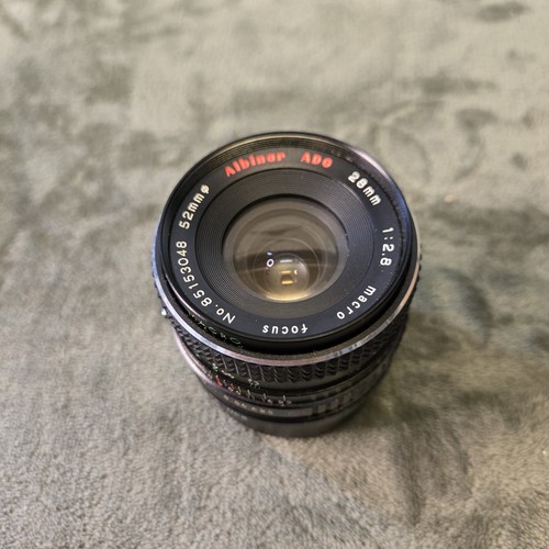albinar adg 28mm 1:2.8 52 Mm Macro Focus Lens 85153048 - See Pics!