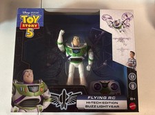 Toy Story 5 Flying RC Hi-Tech Buzz Lightyear Pixar Mattel Drone NEW In Hand