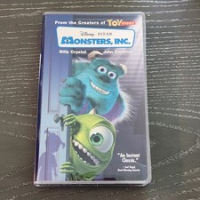 Monsters, Inc. (VHS, 2002) Disney Pixar Clams...