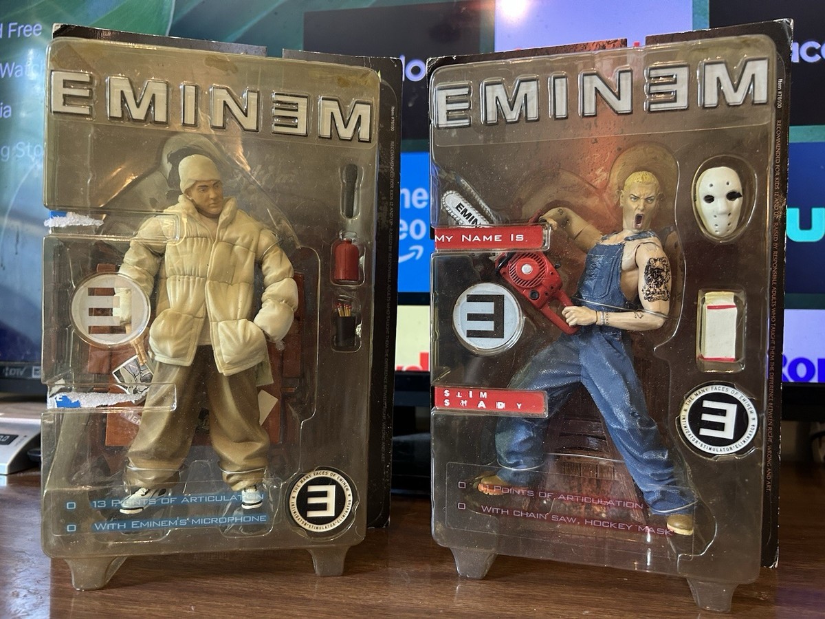エミネム　SLIM SHADY フィギュア Slim Shady Jason Mask Overalls Eminem Shady Con Action